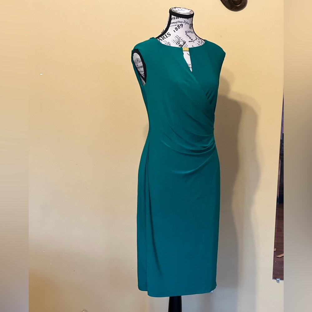 Lauren Ralph Lauren NWT Turquoise Green Women Size 8 Stretch - Picture 9 of 13